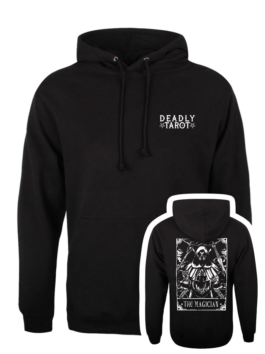 Deadly Tarot - The Magician Unisex Black Pullover Hoodie