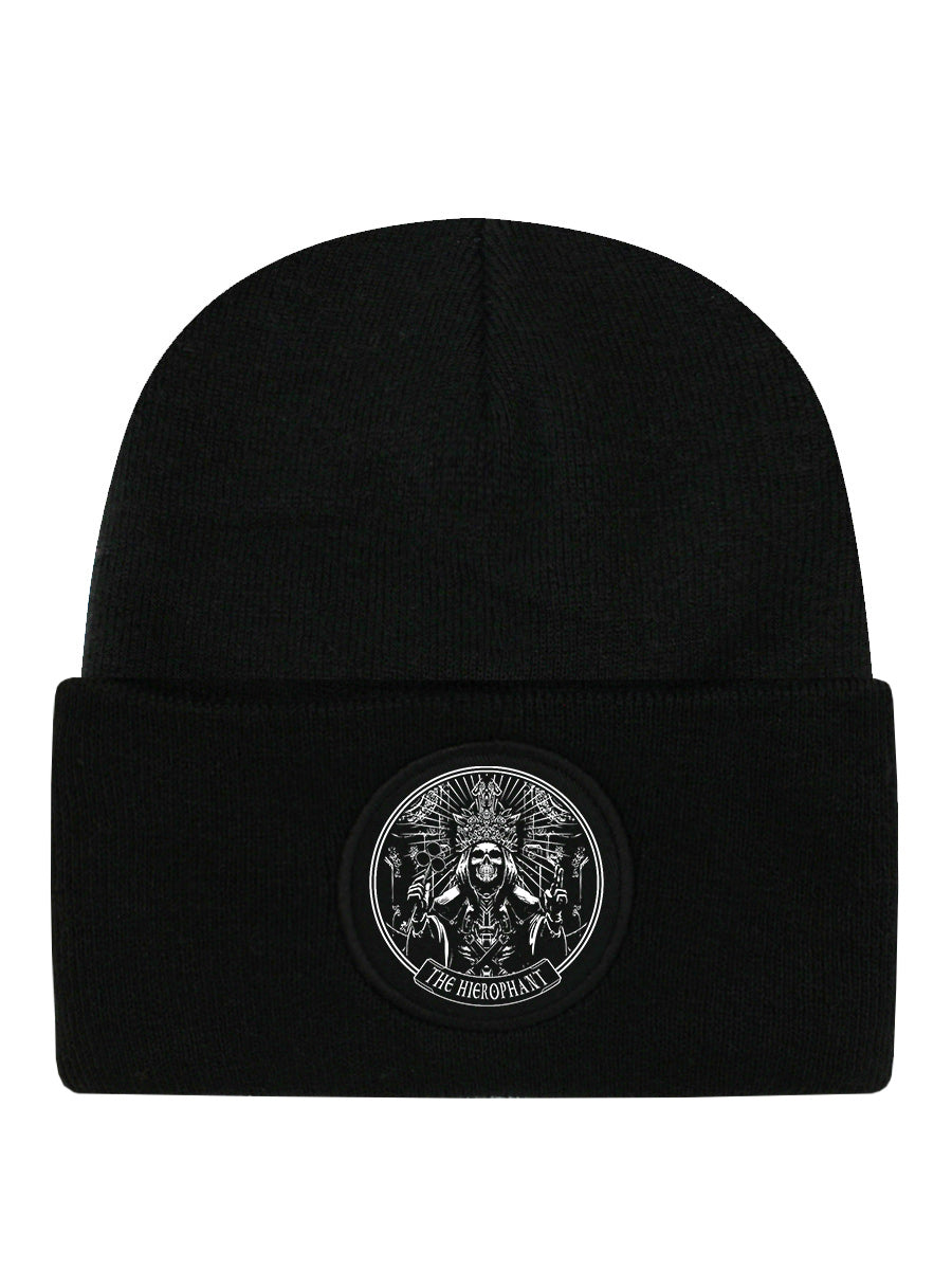 Deadly Tarot - The Hierophant Black Beanie