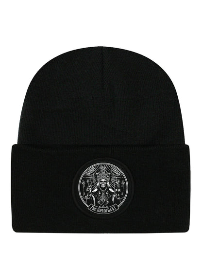 Deadly Tarot - The Hierophant Black Beanie