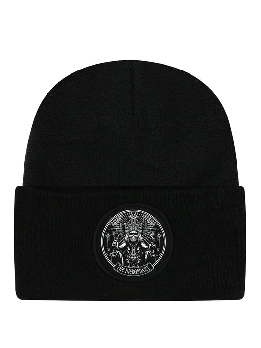 Deadly Tarot - The Hierophant Black Beanie
