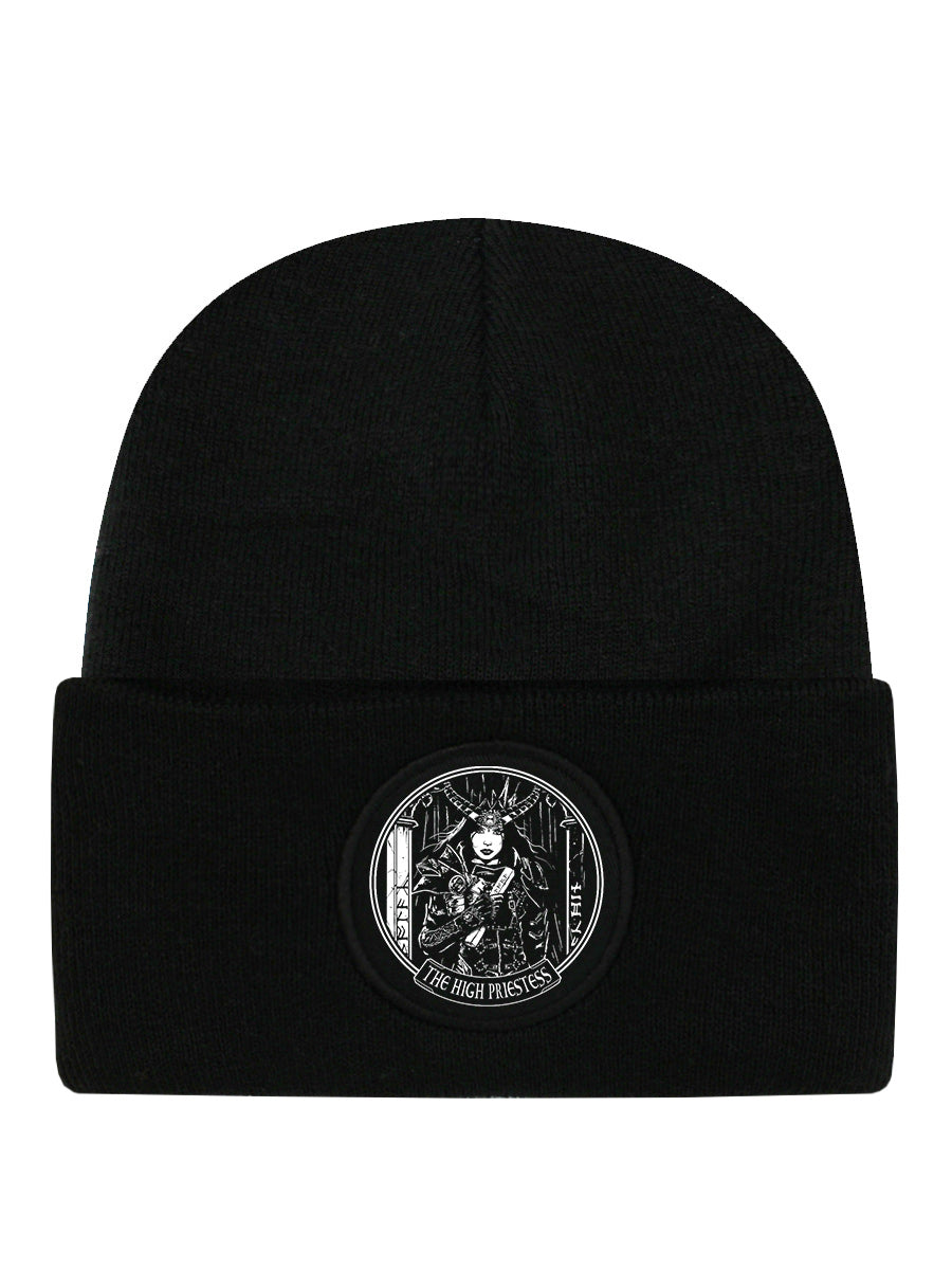 Deadly Tarot - The High Priestess Black Beanie
