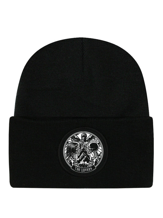 Deadly Tarot - The Lovers Black Beanie