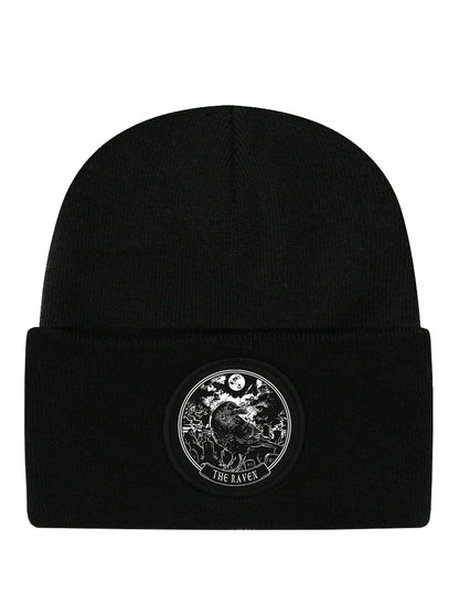 Deadly Tarot - The Raven Black Beanie