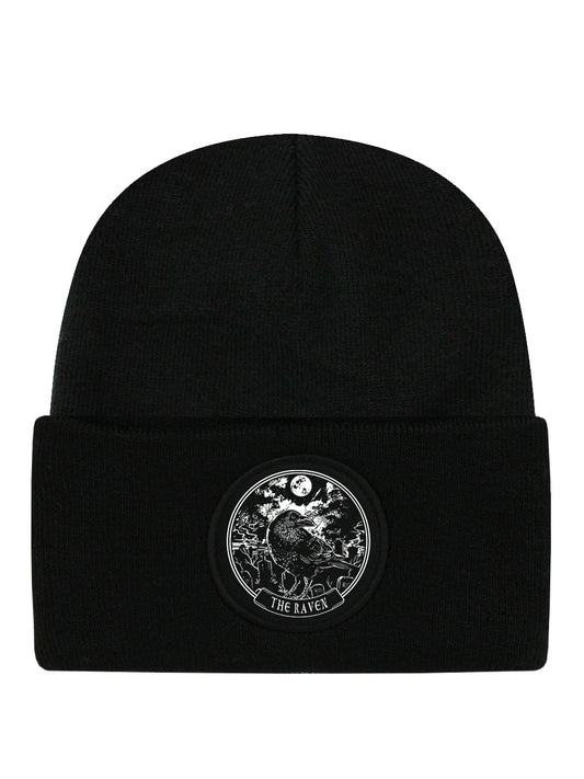 Deadly Tarot - The Raven Black Beanie