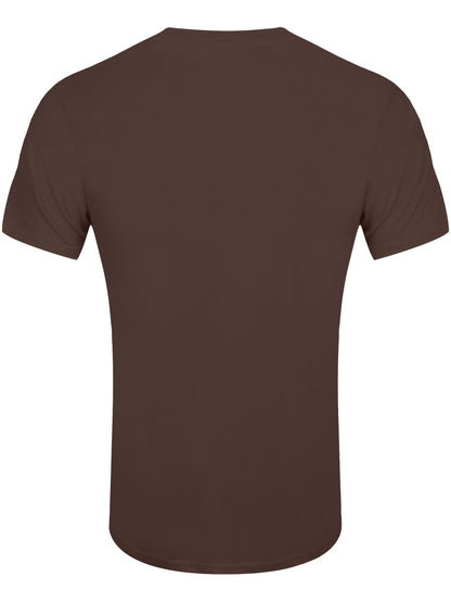 Foo Fighters Hand Teeth Men's Brown T-Shirt