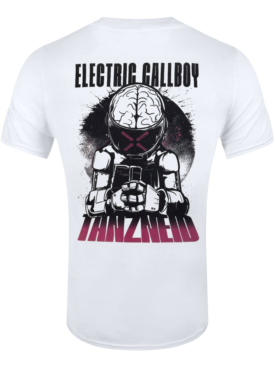 Electric Callboy Unisex Tanzneid Robot Men's White T-Shirt