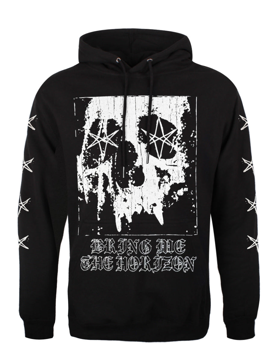 Bring Me The Horizon Oversized Skull Men's Black Pullover Hoodie