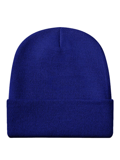 Silly Goose Up Close & Silly Royal Blue Beanie
