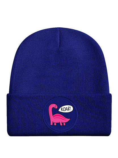 Dinosaur Roar! Royal Blue Beanie