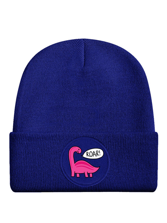 Dinosaur Roar! Royal Blue Beanie
