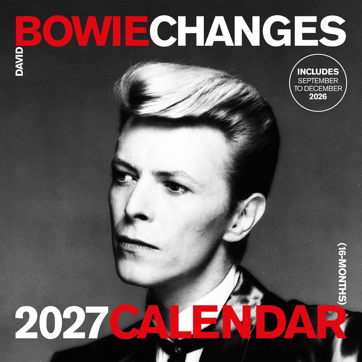 David Bowie (Changes) 2027 Square Calendar