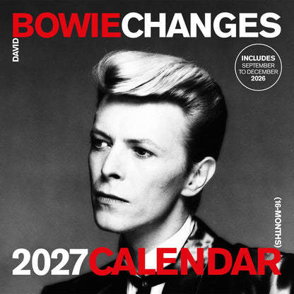 David Bowie (Changes) 2027 Square Calendar