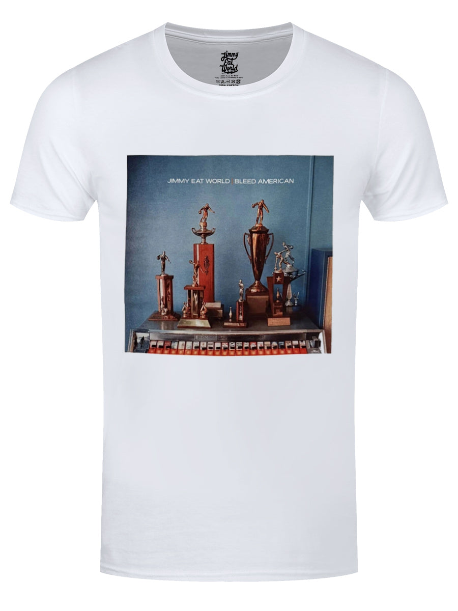 Jimmy Eat World Trophy Stand Men's White T-Shirt
