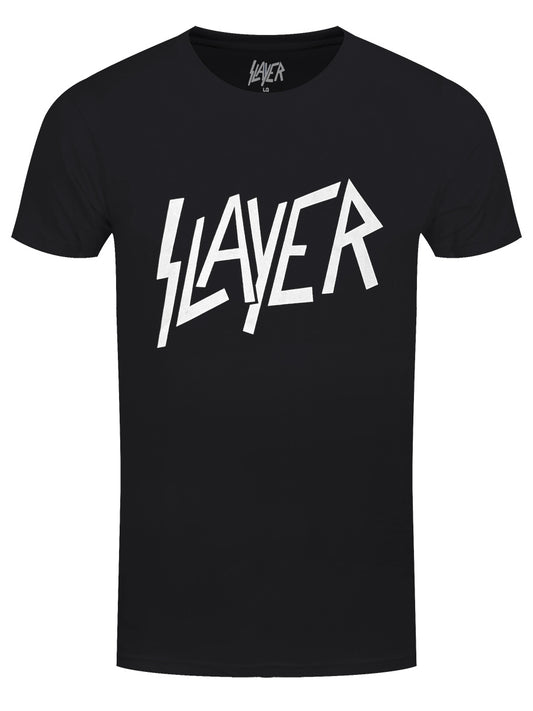 Slayer Logo Mono Men's Black T-Shirt