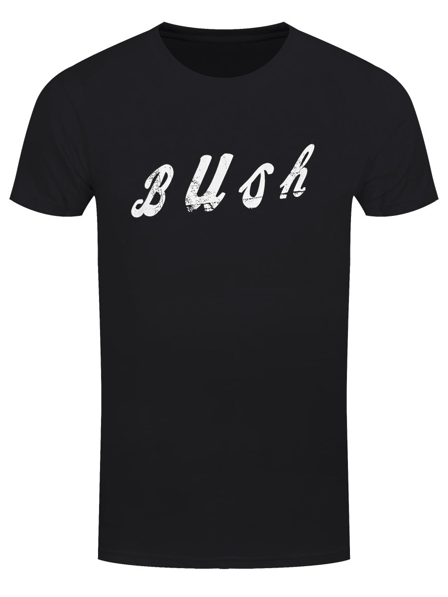 Bush Logo Mono Men's Black T-Shirt