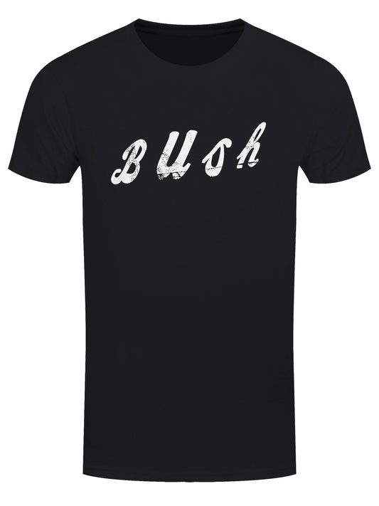 Bush Logo Mono Men's Black T-Shirt