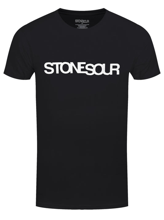 Stone Sour Logo Mono Men's Black T-Shirt