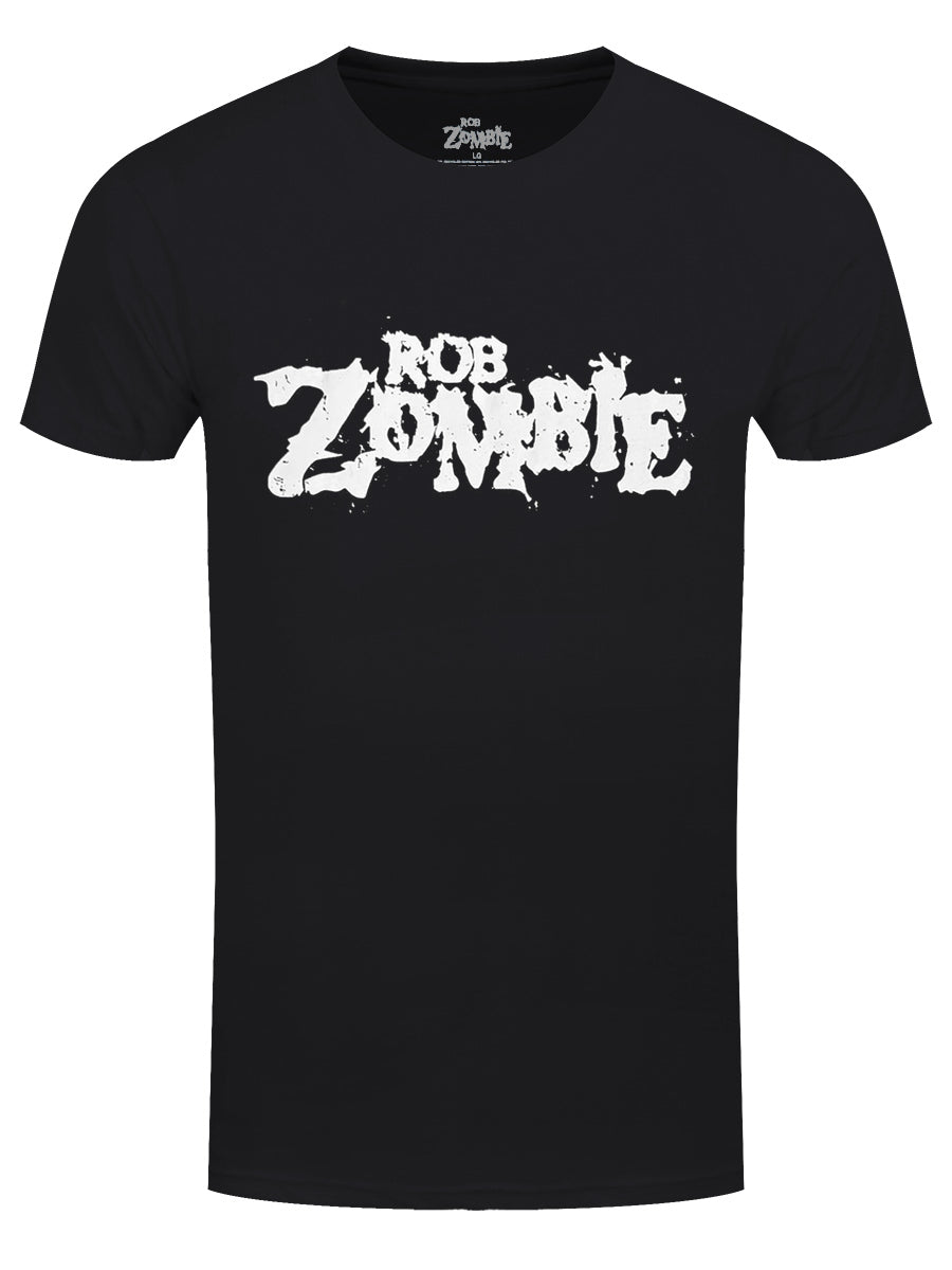 Rob Zombie Logo Mono Men's Black T-Shirt