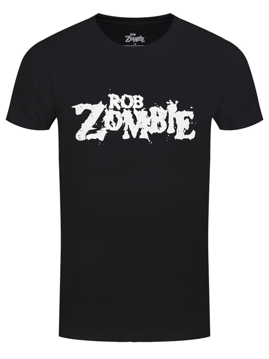 Rob Zombie Logo Mono Men's Black T-Shirt