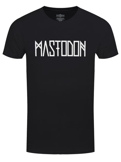 Mastodon Logo Mono Men's Black T-Shirt