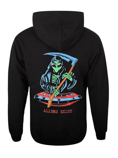 Blink-182  Alien Reaper Men's Black Pullover Hoodie
