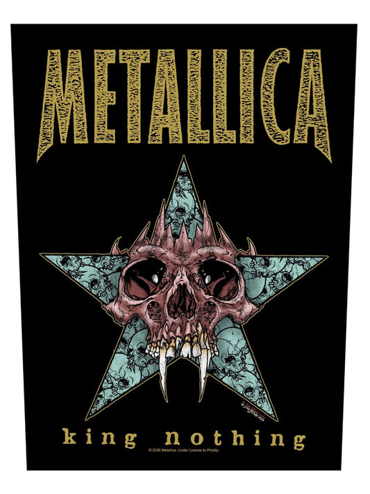 Metallica King Nothing Back Patch