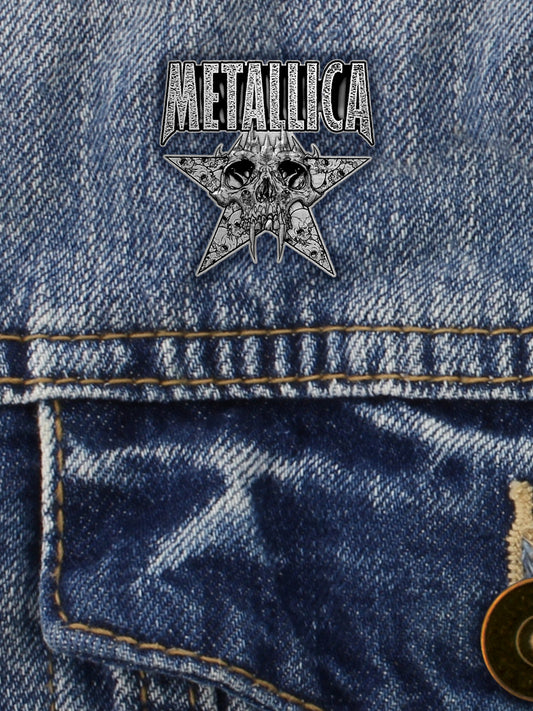 Metallica King Nothing Pin Badge