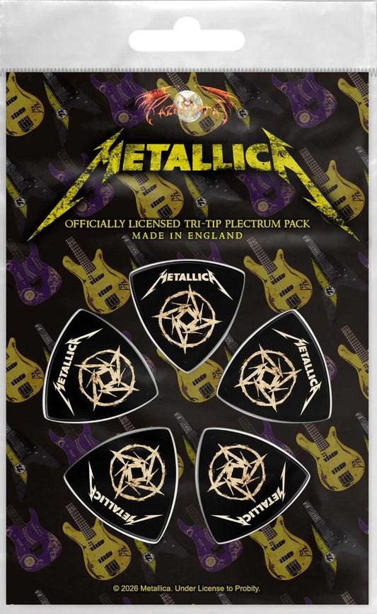 Metallica Logo Plectrums 5-Pack