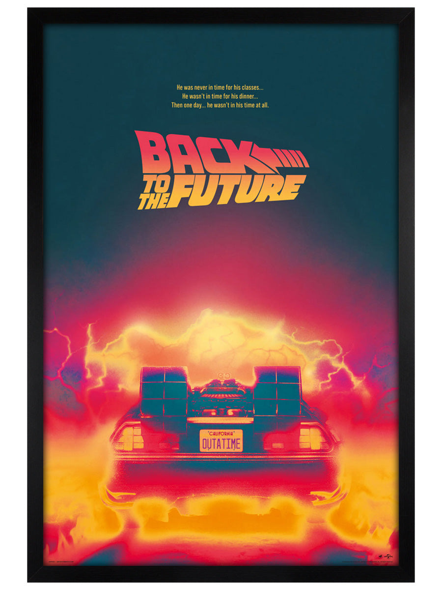 Back to the Future Delorean Maxi Poster