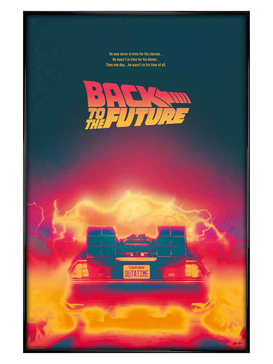 Back to the Future Delorean Maxi Poster