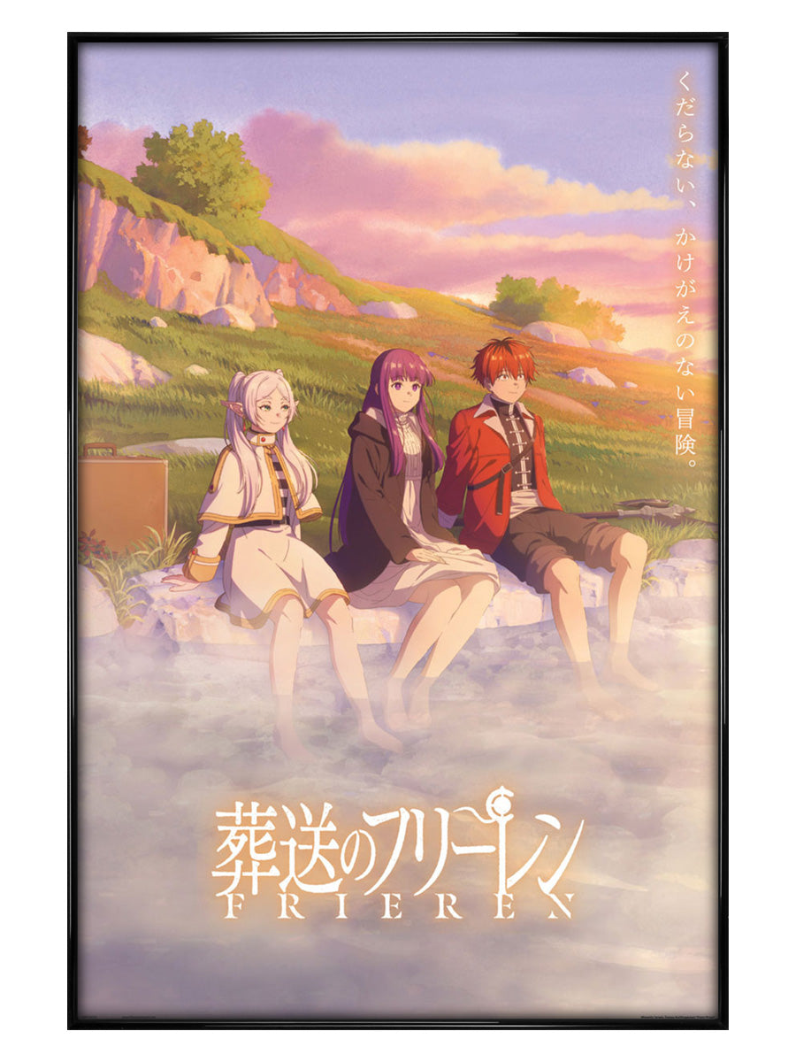 Frieren Etwas Mountains Maxi Poster