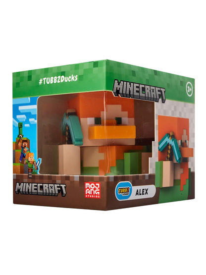 TUBBZ Minecraft: Alex Rubber Duck (Boxed Edition)