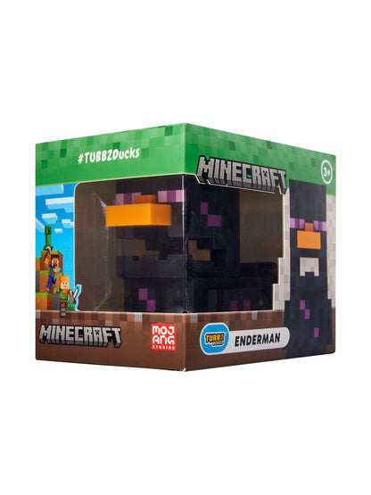TUBBZ Minecraft: Enderman Rubber Duck (Boxed Edition)