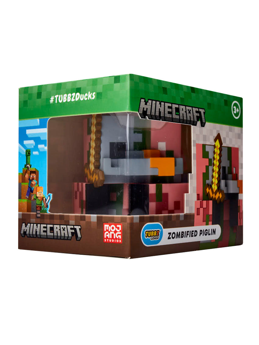 TUBBZ Minecraft: Zombified Piglin Rubber Duck (Boxed Edition)