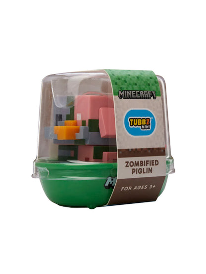 TUBBZ Minecraft: Zombified Piglin Rubber Duck (Mini Edition)