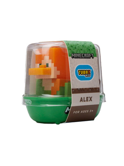 TUBBZ Minecraft: Alex Rubber Duck (Mini Edition)