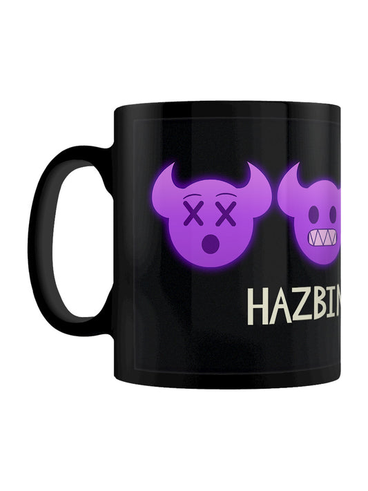 Hazbin Hotel (Velvette Emojis) Black Mug
