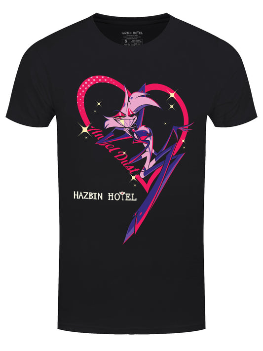 Hazbin Hotel Angel Dust Men's Black T-Shirt