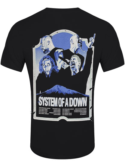 System Of A Down Mount Ararat Tour '26 Men's Black T-Shirt