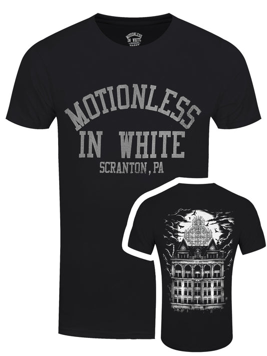 Motionless In White Afraid Of The Dark Men's Black T-Shirt