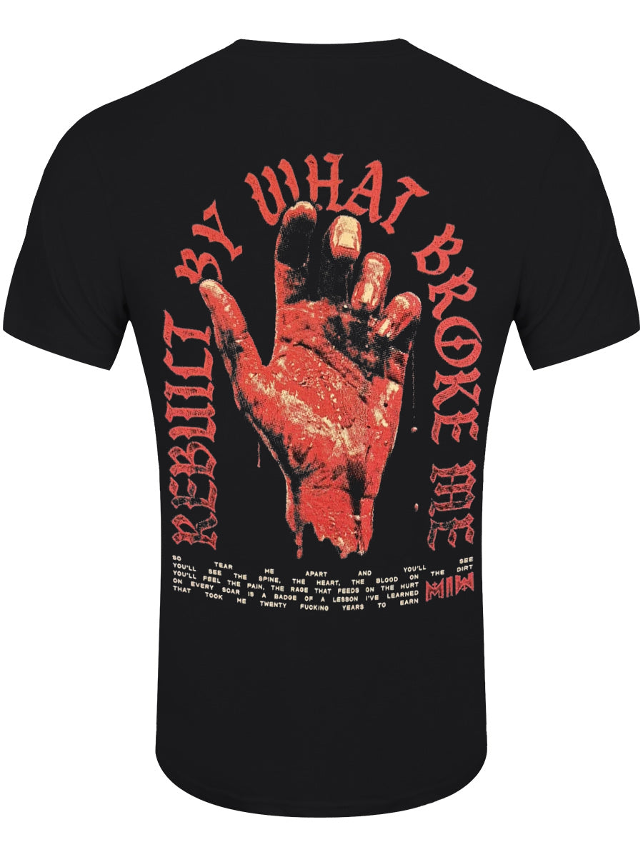 Motionless In White Hand Men's Black T-Shirt