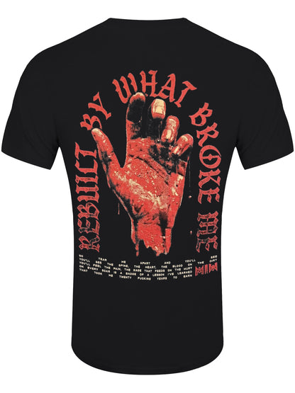 Motionless In White Hand Men's Black T-Shirt
