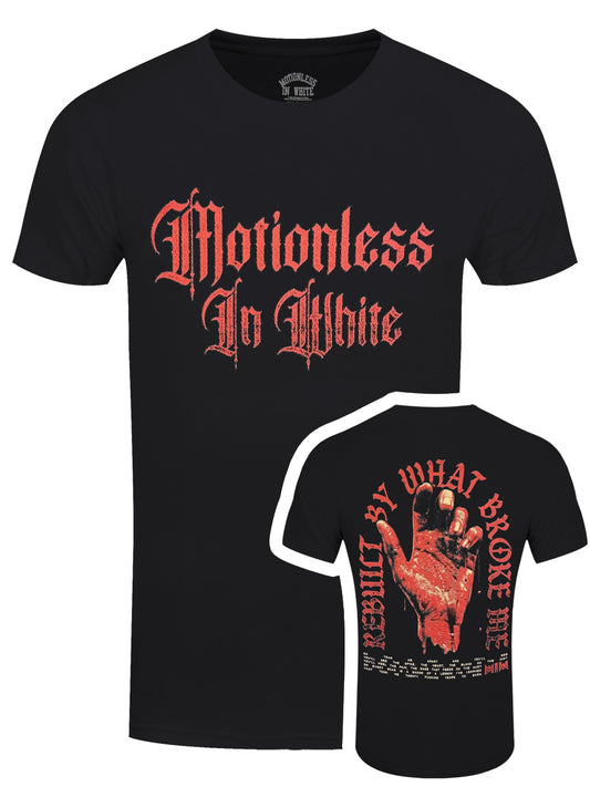 Motionless In White Hand Men's Black T-Shirt