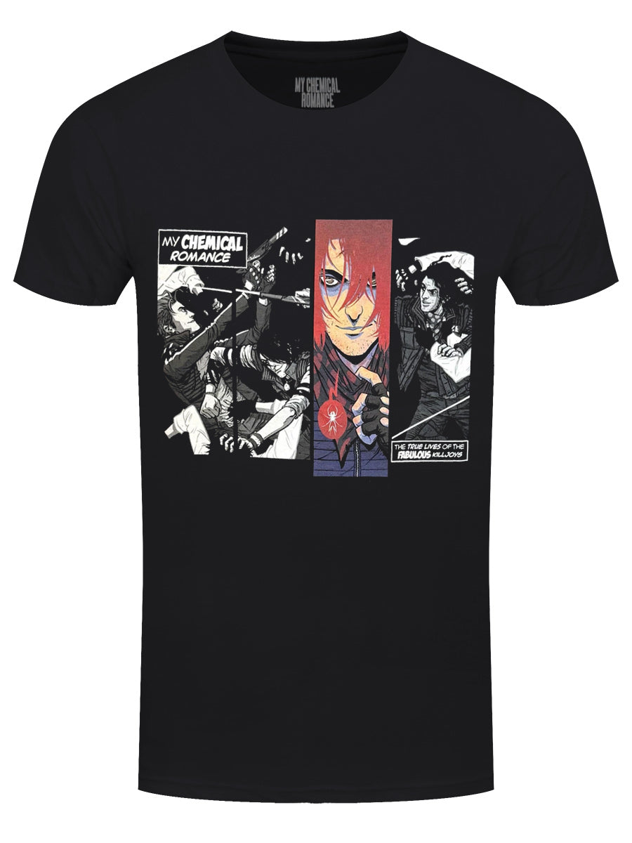 My Chemical Romance Fabulous Killjoys Men's Black T-Shirt