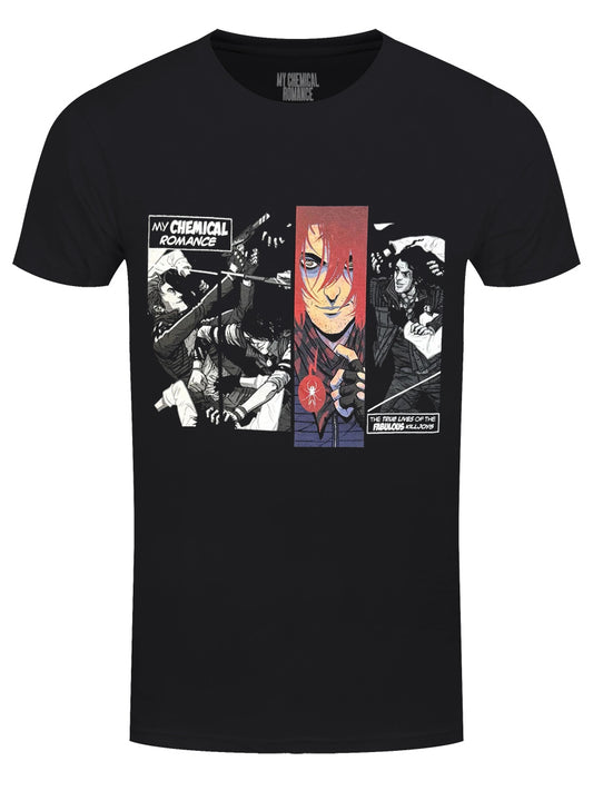 My Chemical Romance Fabulous Killjoys Men's Black T-Shirt