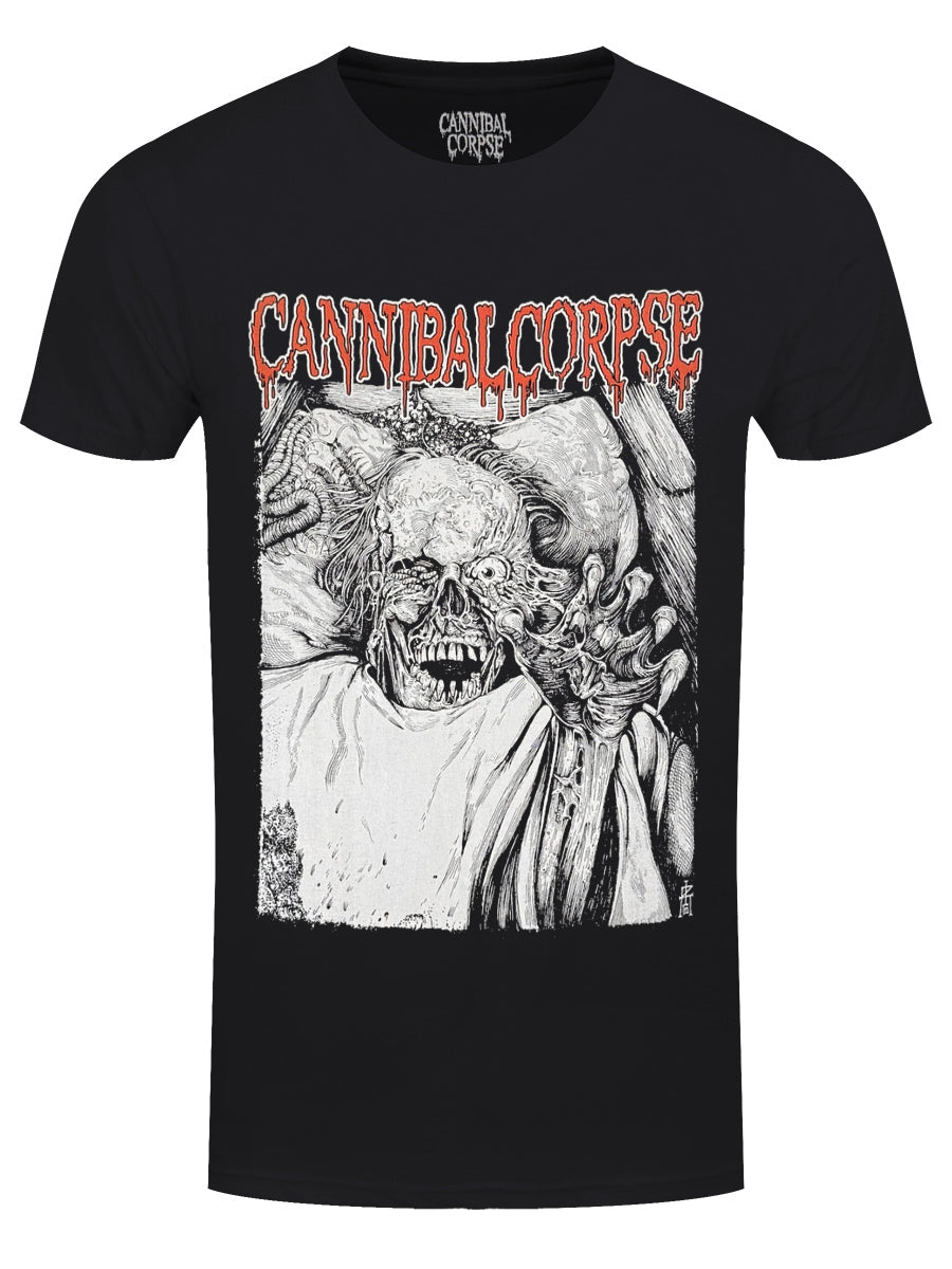 Cannibal Corpse Rotting Coffin Men's Black T-Shirt