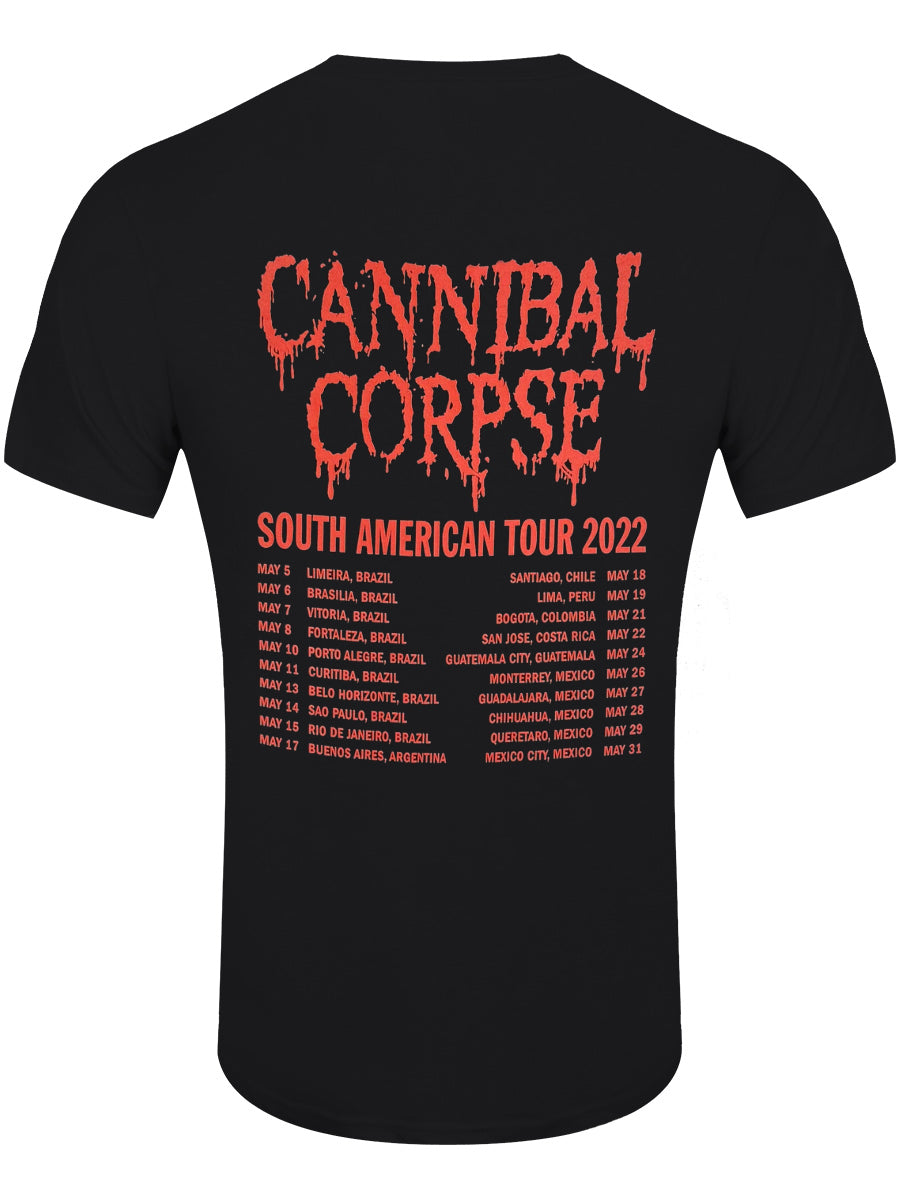 Cannibal Corpse Necrogenic Resurrection Men's Black T-Shirt