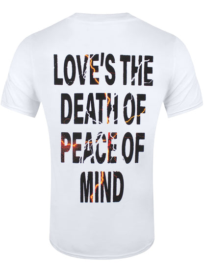 Bad Omens The Death Of Peace Of Mind Men's White T-Shirt
