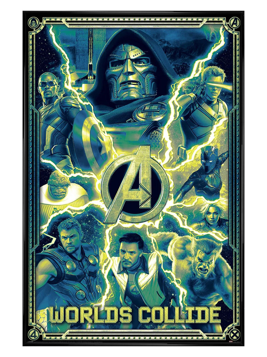 Black Gloss Framed Poster