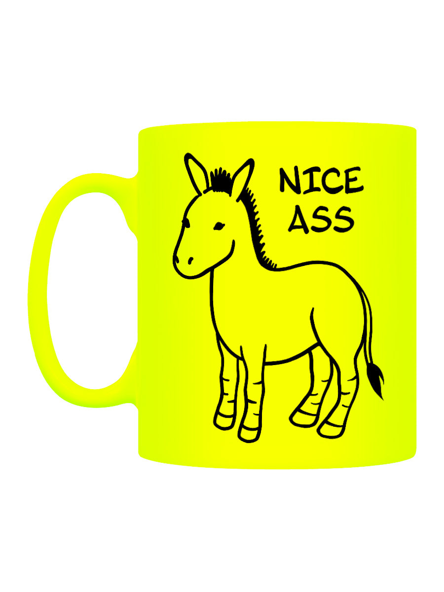 Nice Ass Yellow Neon Mug